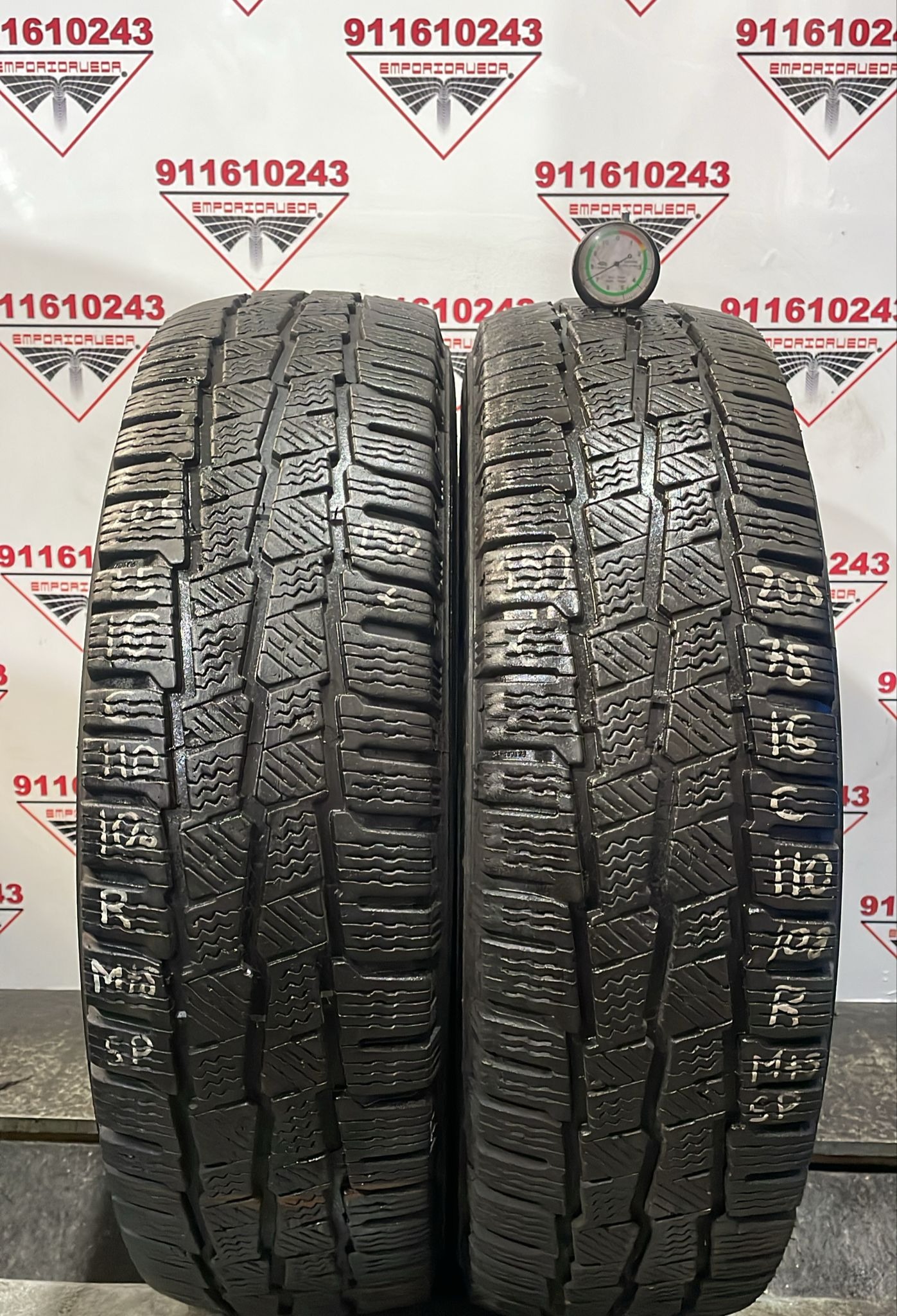 MICHELIN AGILIS USADO M+S 205/75 R16C 110/108 R